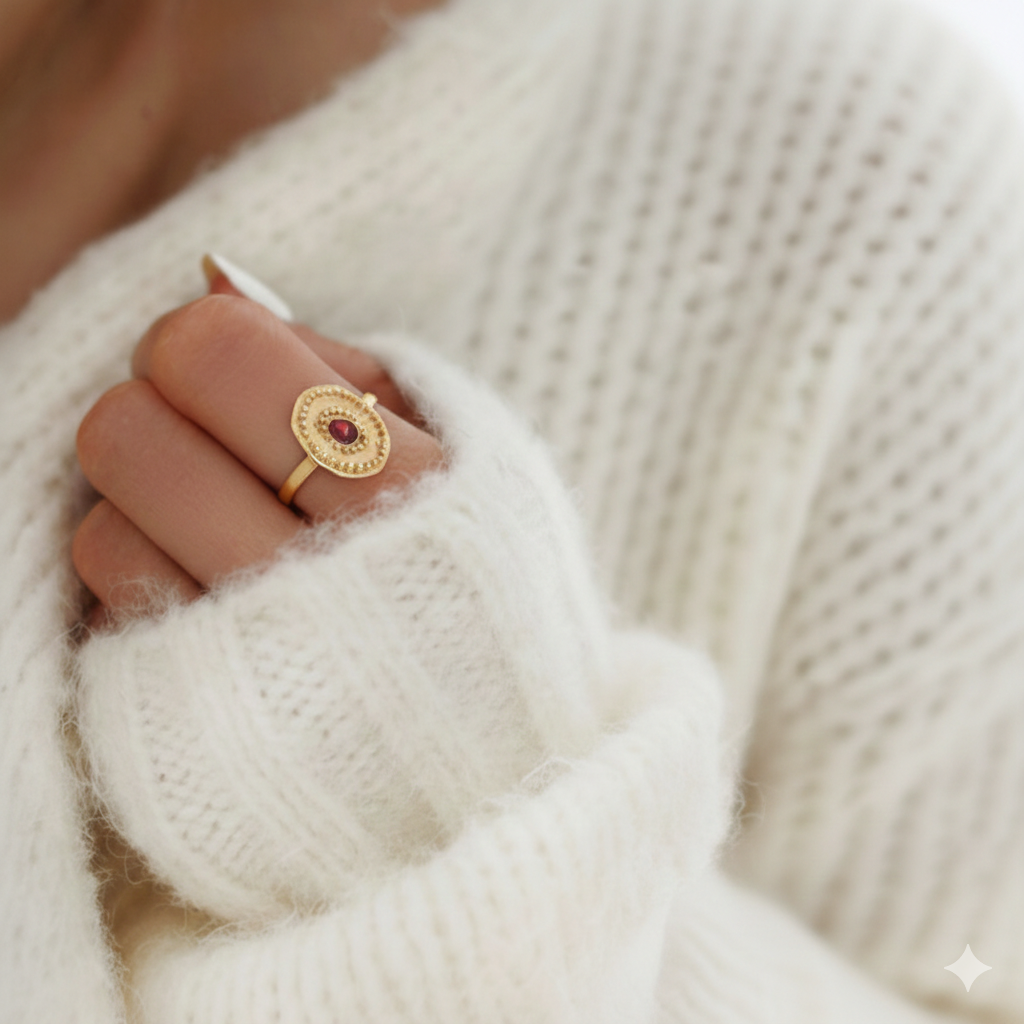 Bague Théa Tourmaline Rose