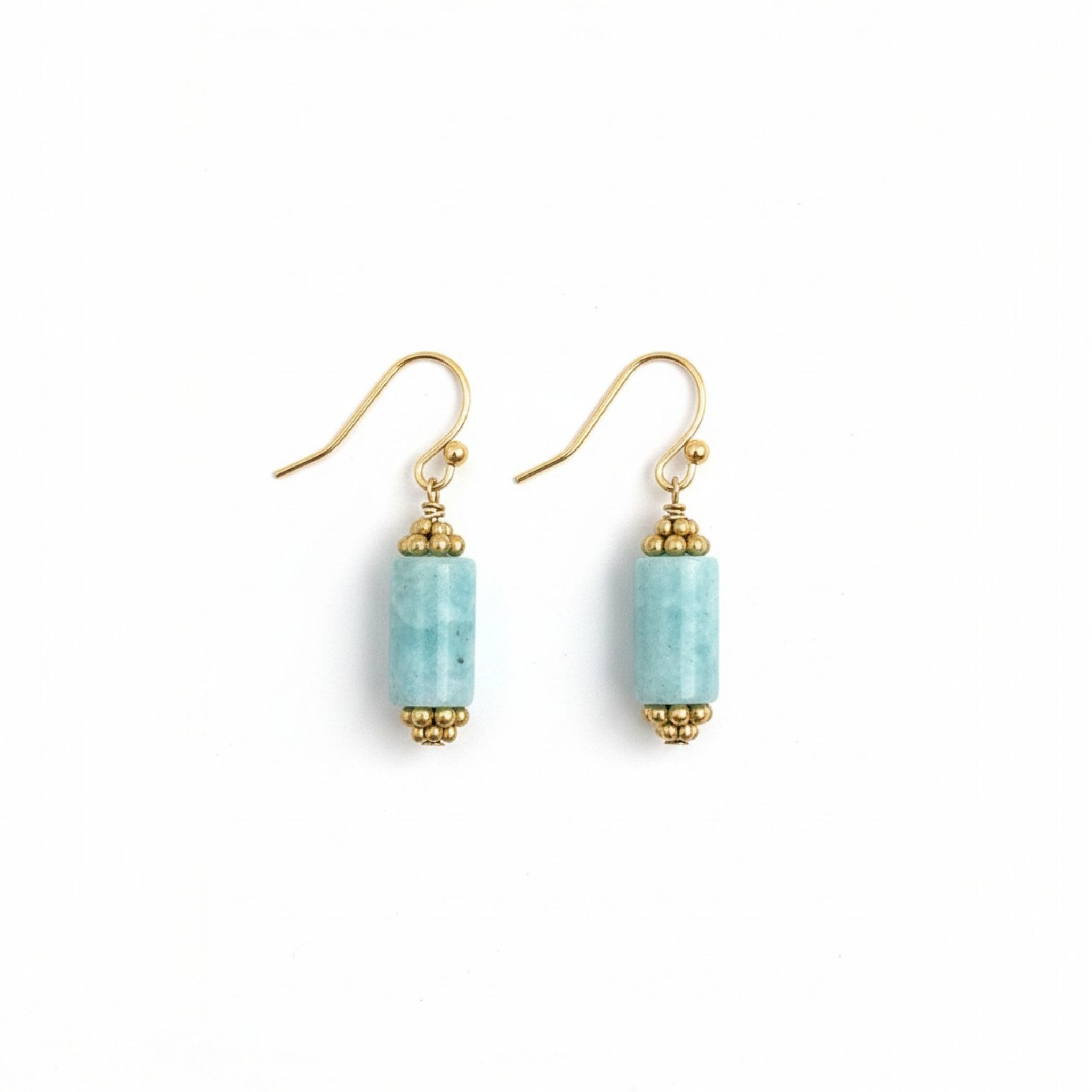 Boucles d'oreilles Jaya Amazonite