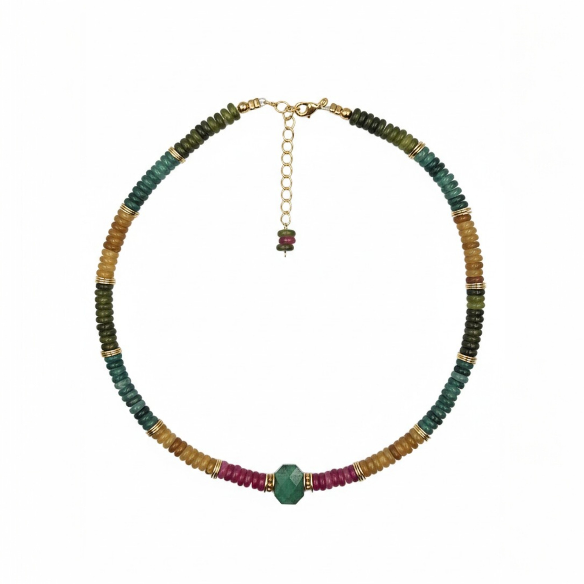 Collier Chiara Tourmalines Multicolores