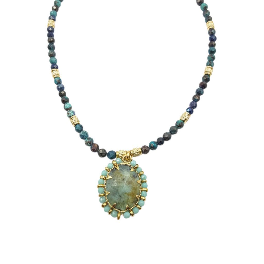 Collier Oléa Chrysocolle