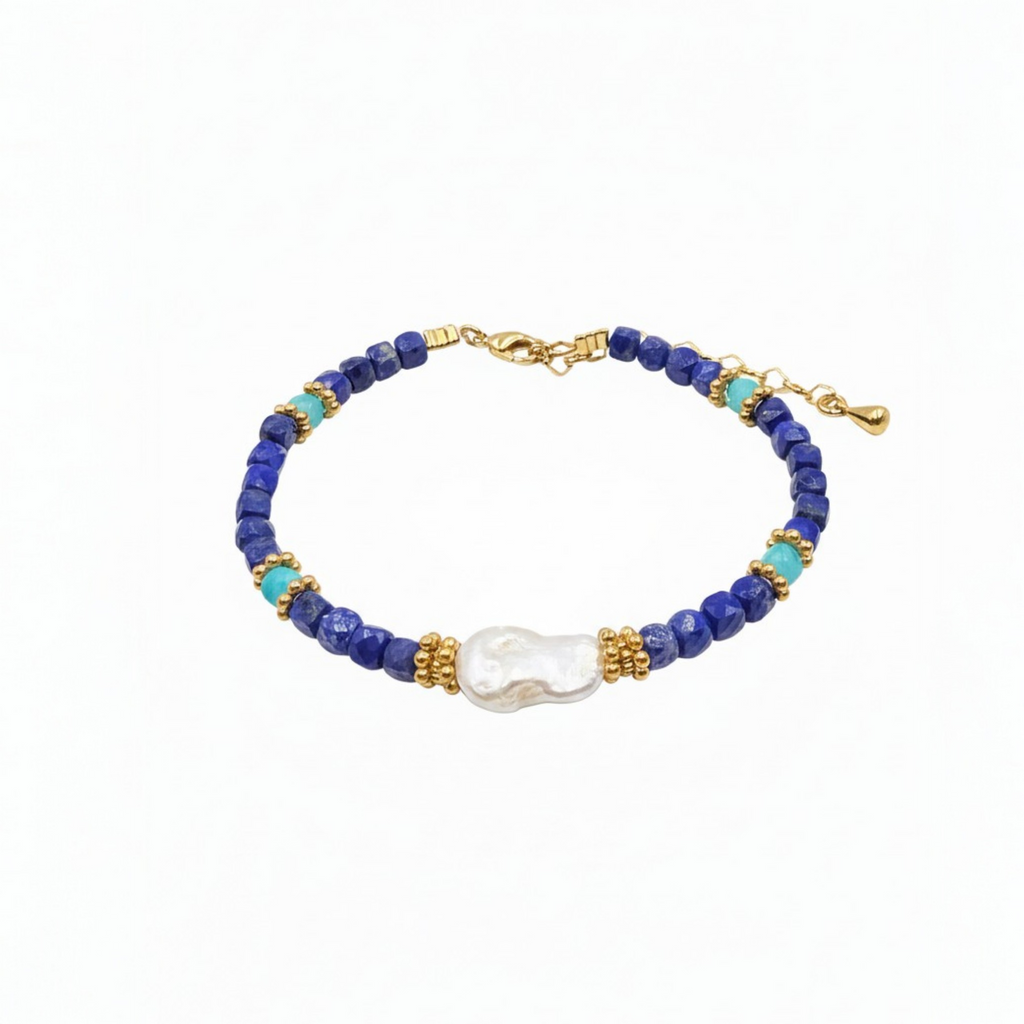 Bracelet Irma Lapis Lazuli & Amazonite
