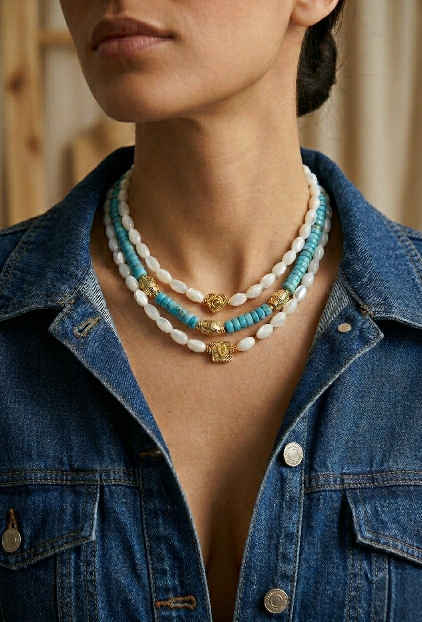 Collier Hawaii Turquoise