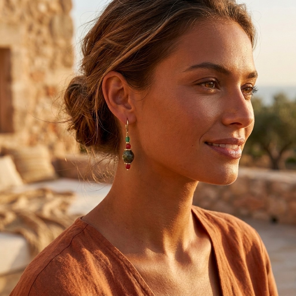 Boucles d'oreilles Ines