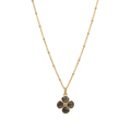 Collier Trèfle Labradorite