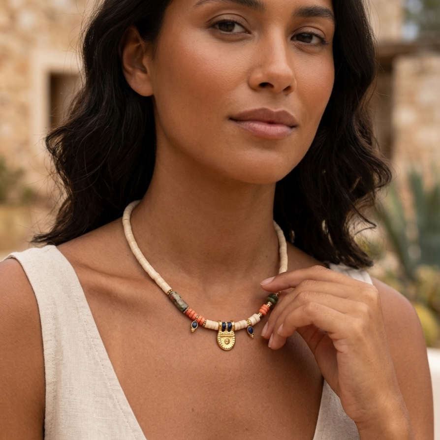 Collier Amulettes Paula