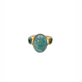 Bague Sarah Amazonite & Jaspe Africain