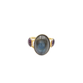 Bague Sarah Labrarorite & Améthyste