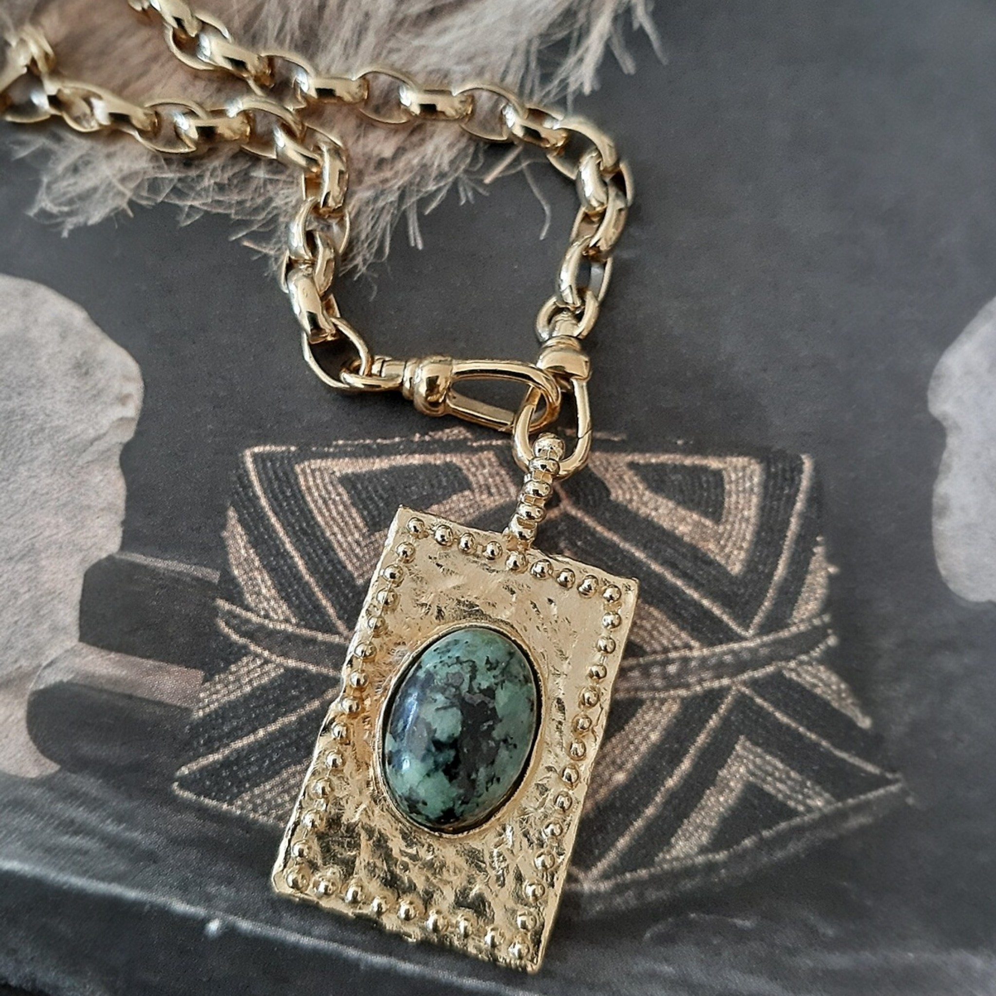 Collier Zora Pierre Jaspe