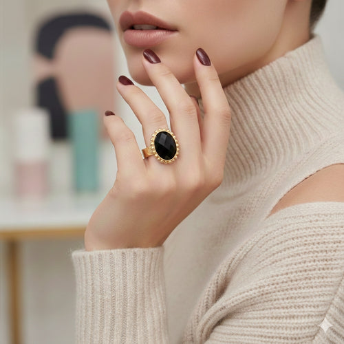 Bague Karma Onyx