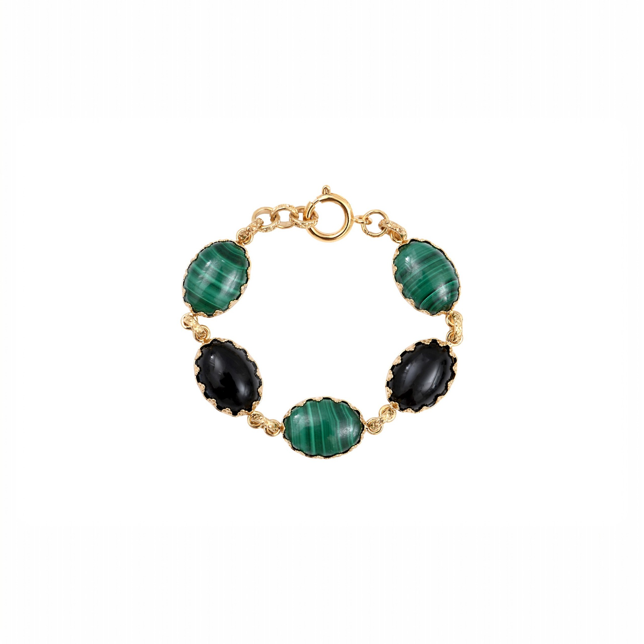 Manchette Alice Malachite