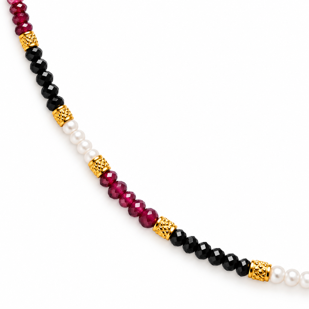 Collier Carmen multicolores