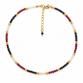 Collier Carmen multicolores