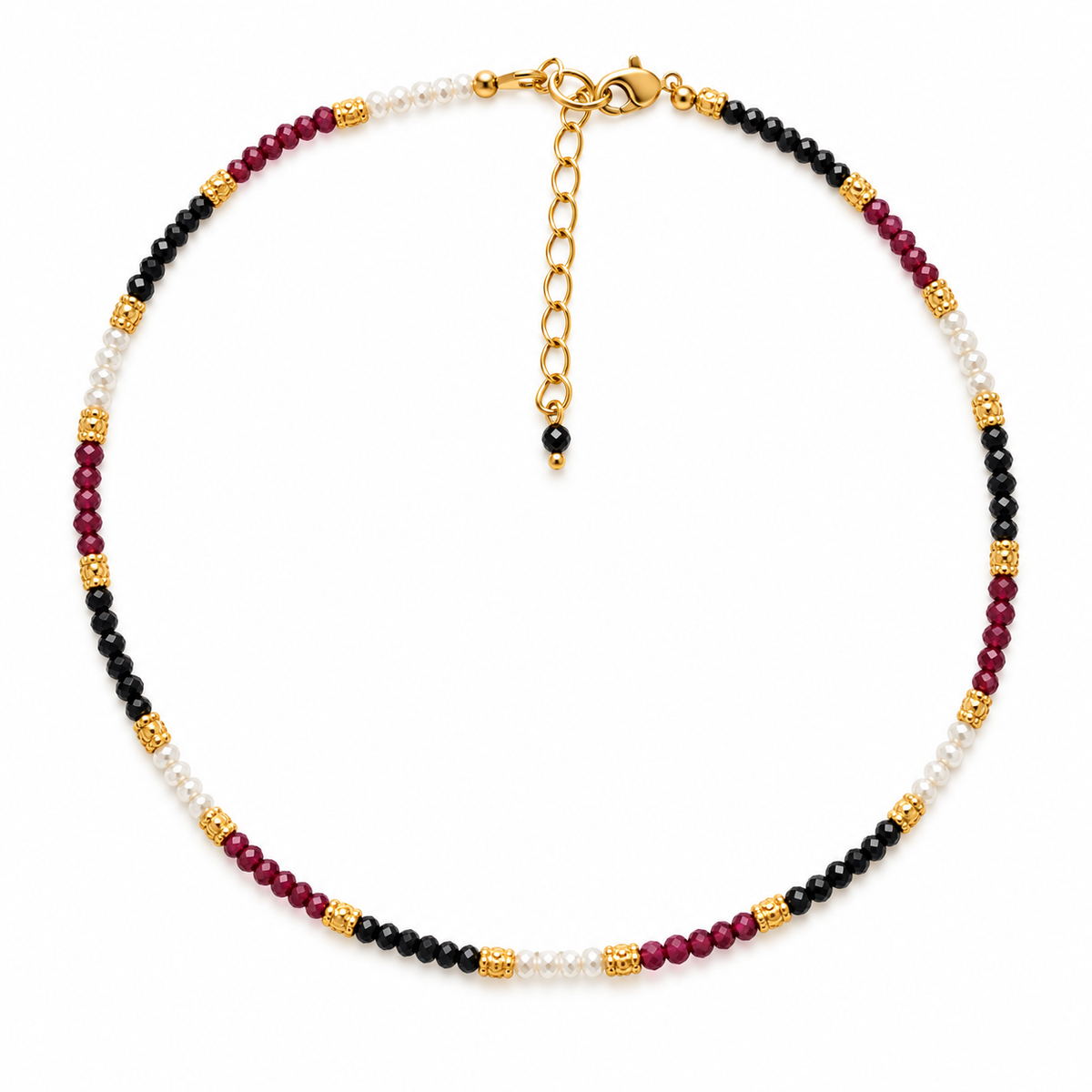 Collier Carmen multicolores