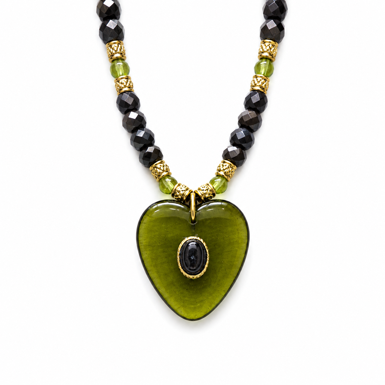 Collier Dia Obsidienne