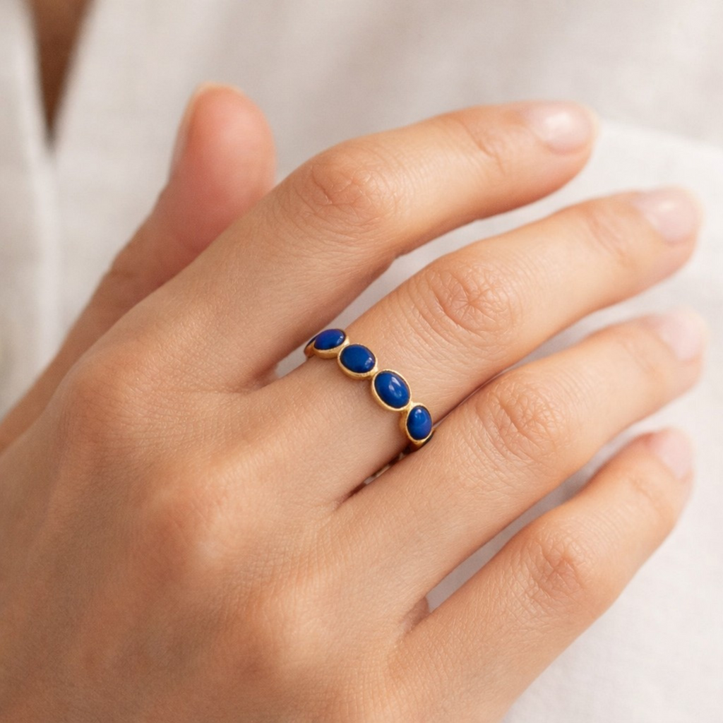 Bague Lilou Lapis Lazuli