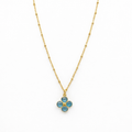 Collier Trèfle Apatite