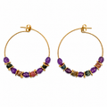 Boucles d'oreilles créoles Lilou