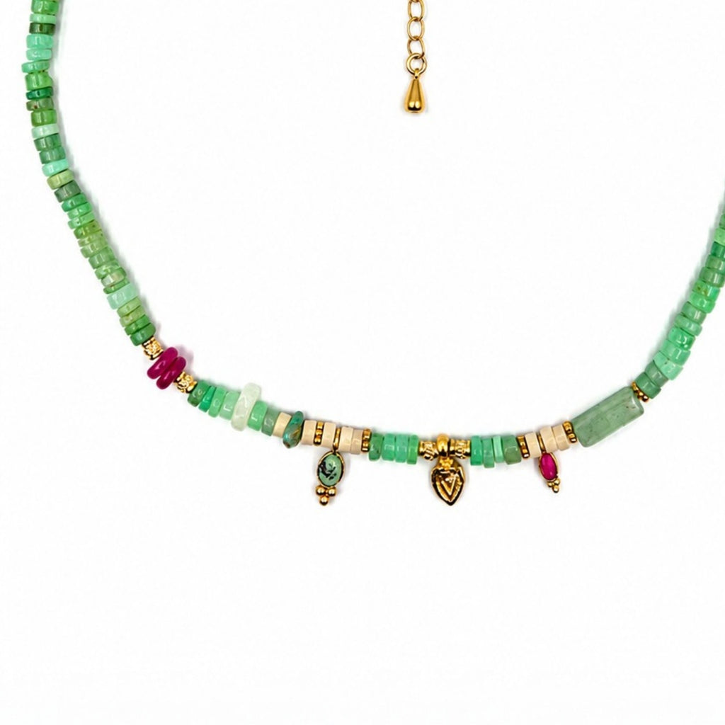 Collier Amulettes Maya