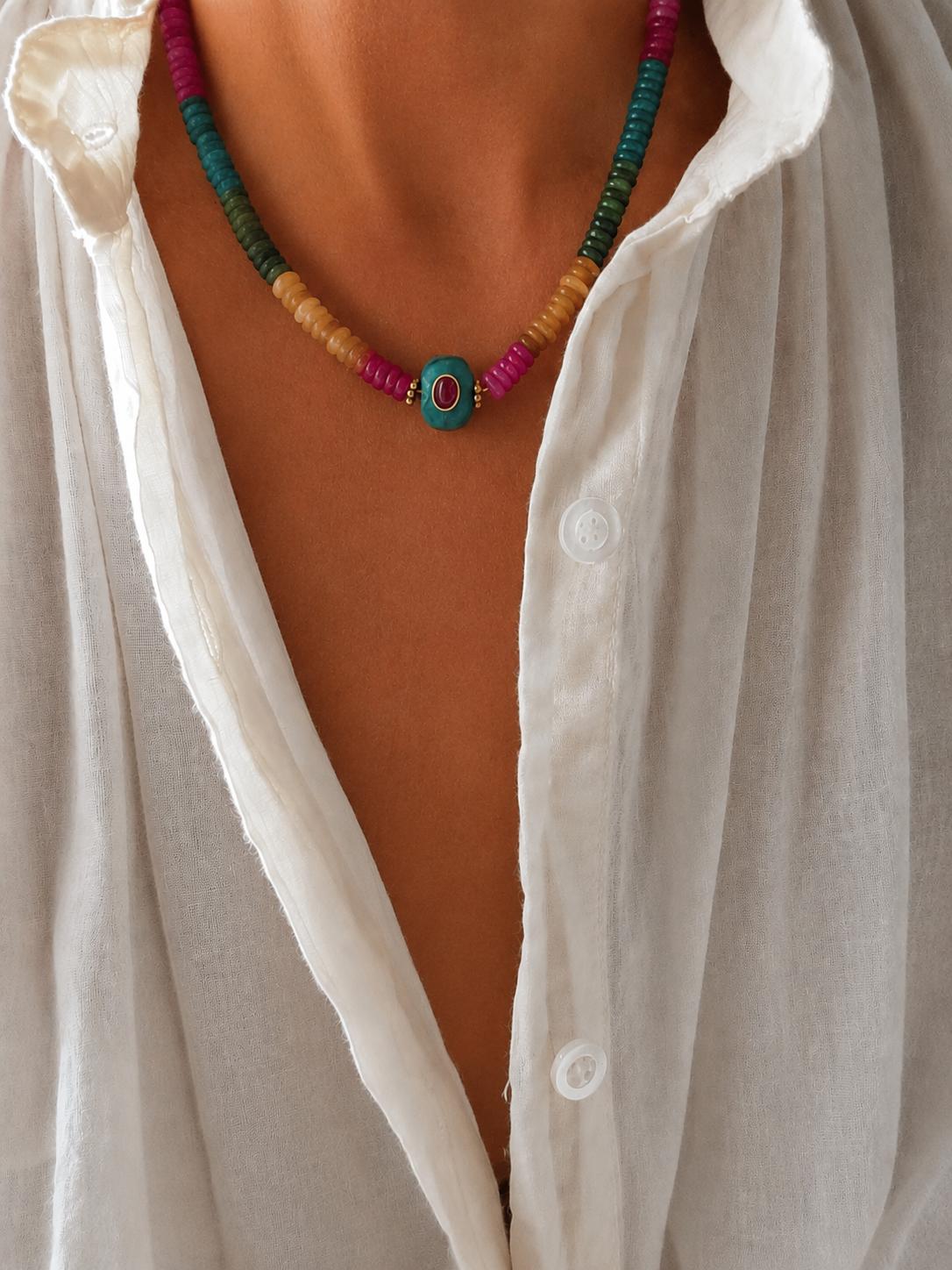 Collier Asha Tourmalines