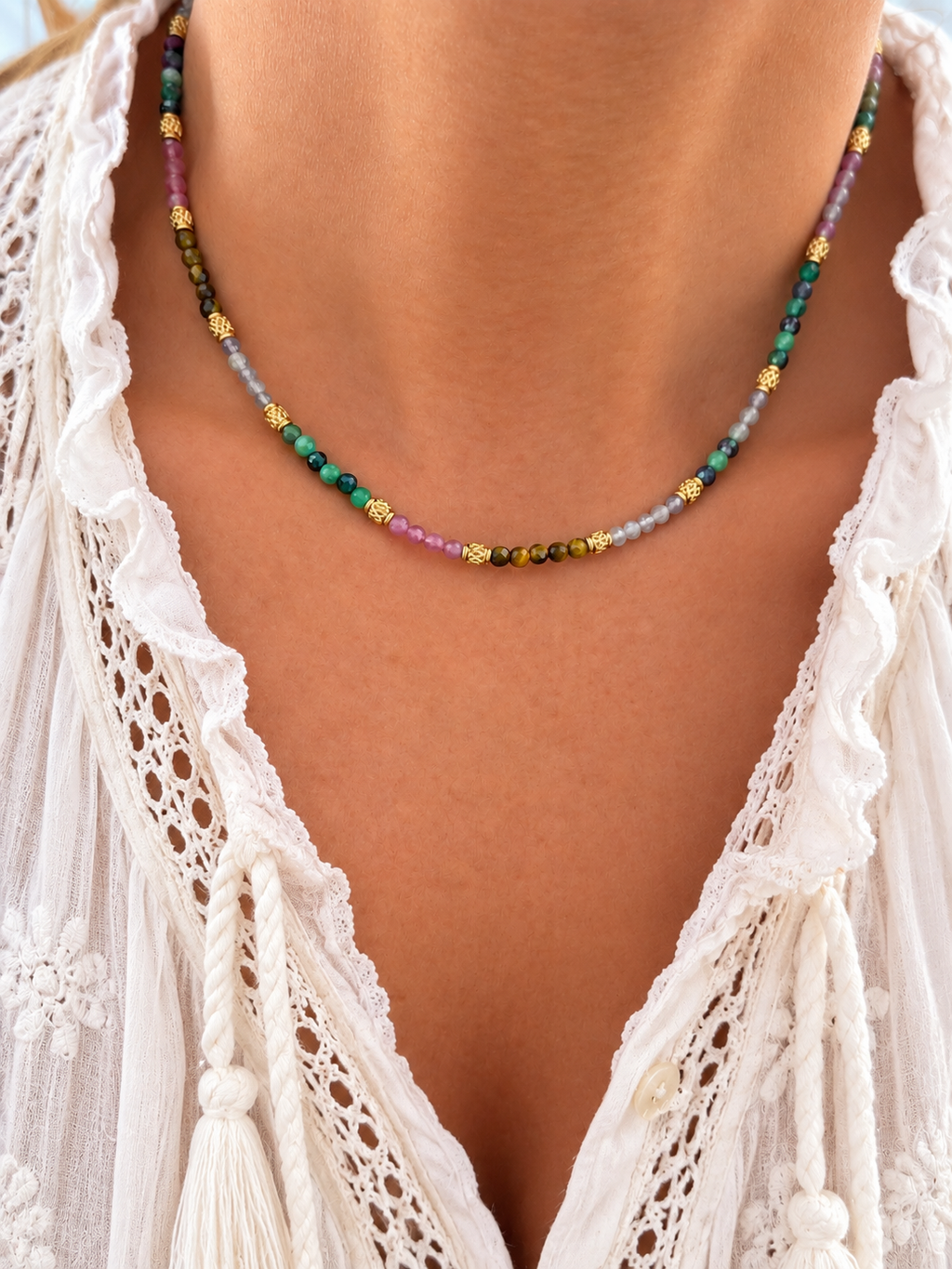 Collier Calie multicolores