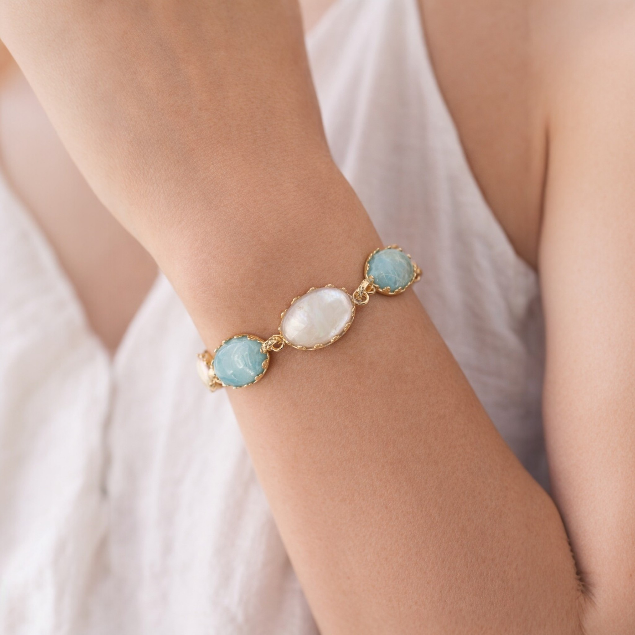 Manchette Alice Amazonite
