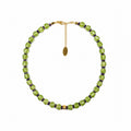 Collier Lise Péridot & Améthyste