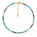 Collier Canopée multicolores