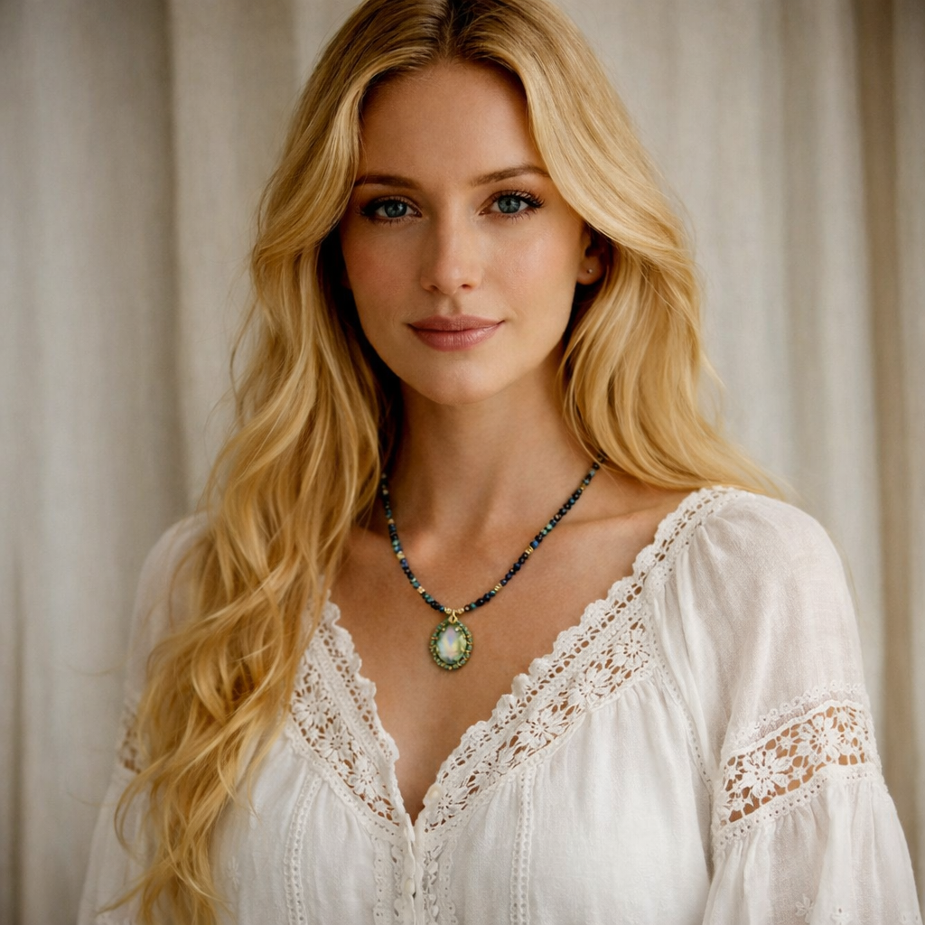 Collier Oléa Chrysocolle