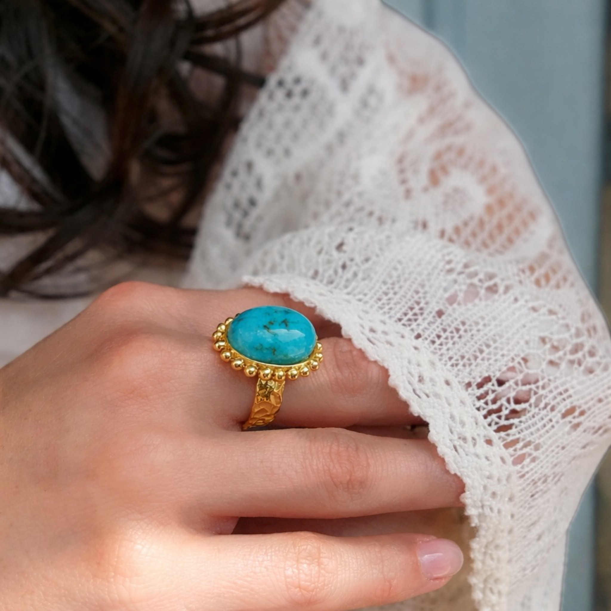 Bague Karma Turquoise