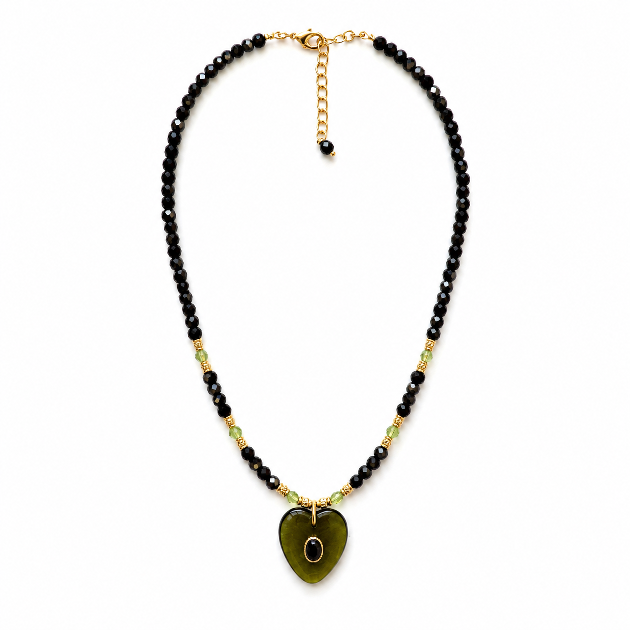Collier Dia Obsidienne