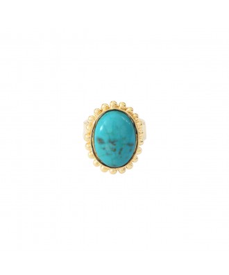 BAGUE KEYA TURQUOISE