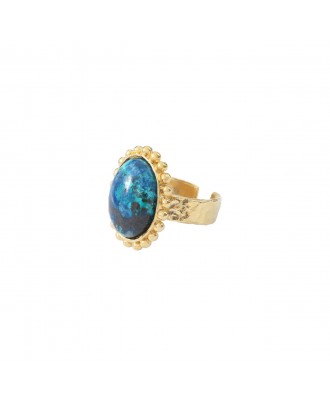 BAGUE KEYA CHRYSOCOLLE