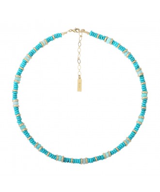 COLLIER  LILLY TURQUOISE
