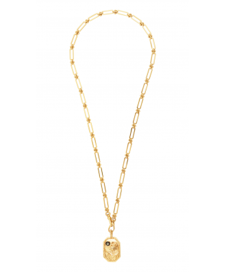 COLLIER ISIS NACRE OU CITRINE