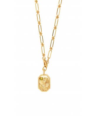 COLLIER ISIS PiERRE CITRINE