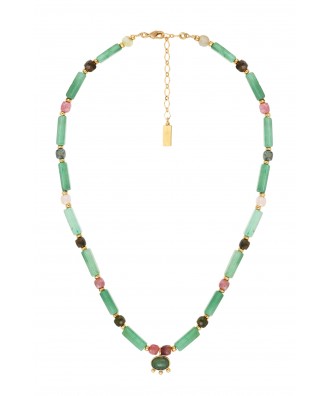 COLLIER NOEMIE AVENTURINE