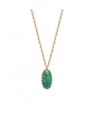 COLLIER LISIA PIERRE VERTE