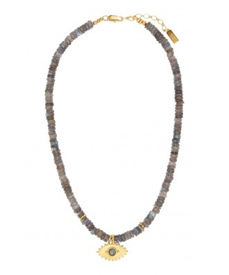 COLLIER LILOU LABRADORITE