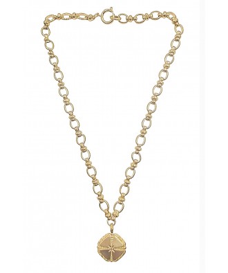 COLLIER MEDAILLE TREFLE